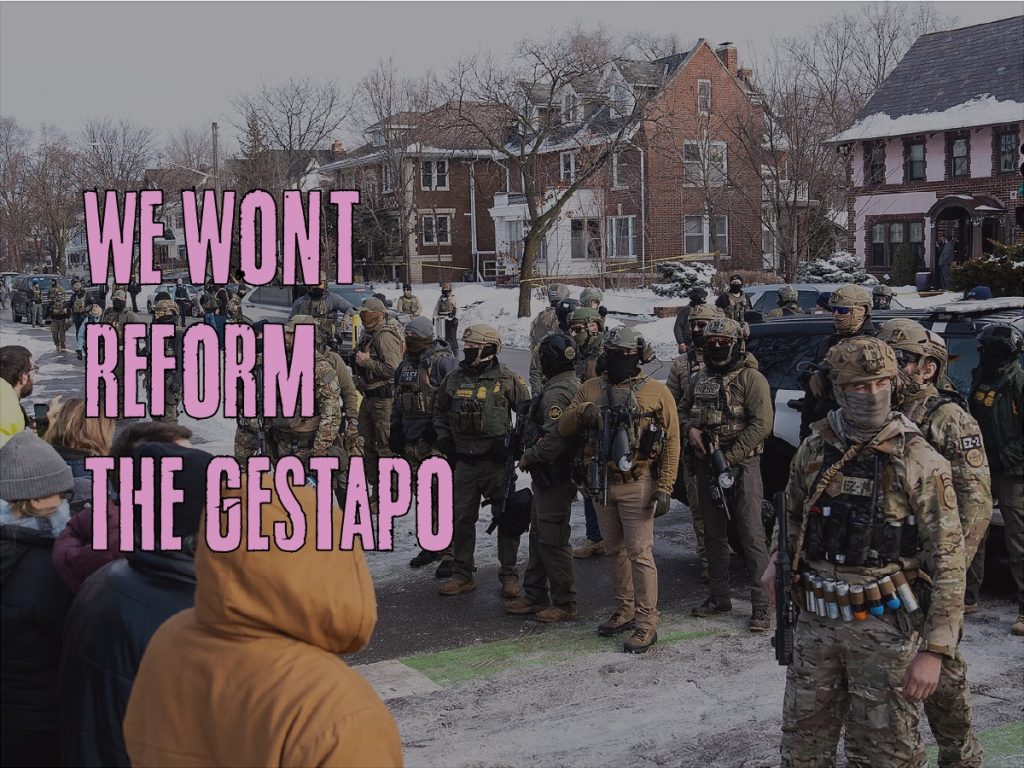 ICE in Minneapolis.